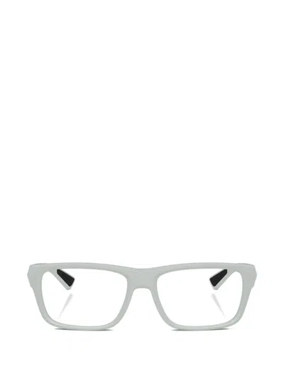 Prada Square-frame Glasses In Gray