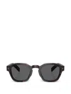 Prada Square-frame Sunglasses In Black