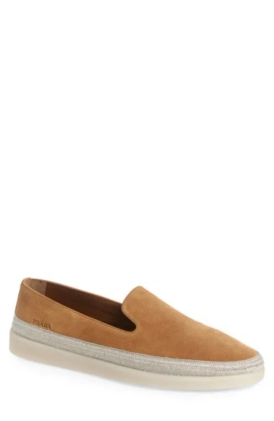 Prada St. Tropez Espadrille In Cannela
