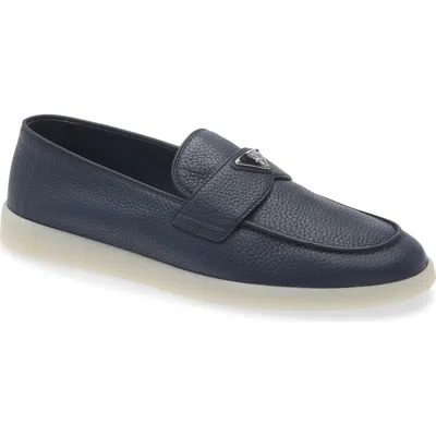 Prada St. Tropez Loafer In Blue