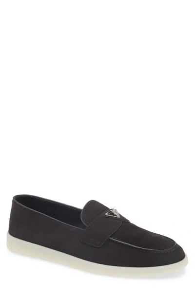 Prada St. Tropez Loafer In Nero