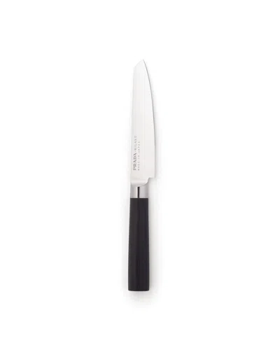 Prada Steel Meat Knife - Japanese Style In Black