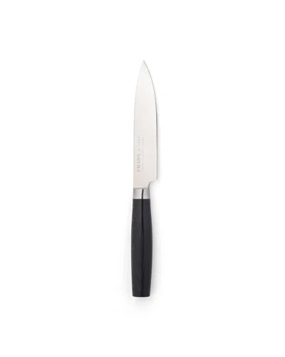 Prada Steel Steak Knife - Contemporary Knives In Black