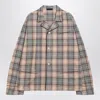 Prada Checked Patch-pocket Shirt In Multi
