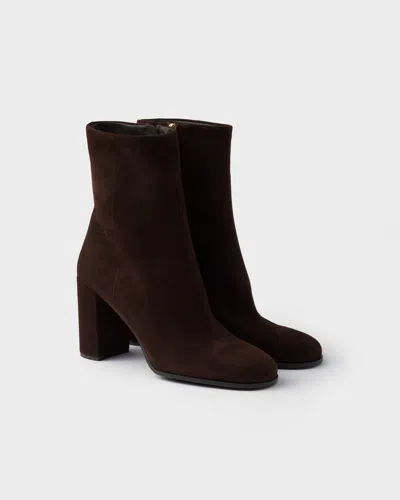 PRADA STIEFELETTEN AUS WILDLEDER