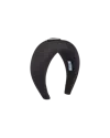 Prada Re-nylon Triangle-logo Headband In Black
