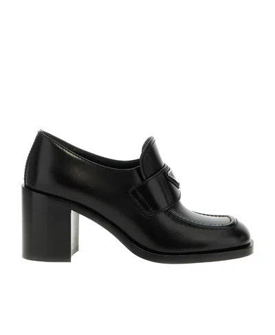 PRADA STITCHING DETAIL HIGH HEELS