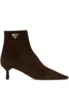 Prada Stivali In Brown