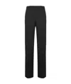 Prada Mens Black Slim-fit Straight-leg Woven Trousers In Black