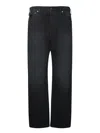 Prada Trousers Straight Belt Loops In Black