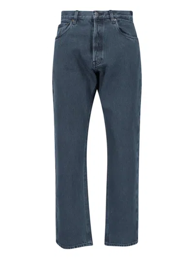 Prada Straight Jeans In Black