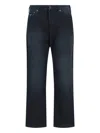 Prada Trousers Straight Belt Loops In Blue