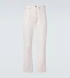 Prada Straight Jeans In White