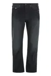 Prada Straight Leg Jeans In Black