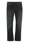 Prada Straight Leg Jeans In Black