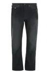 Prada Straight Leg Jeans In Black