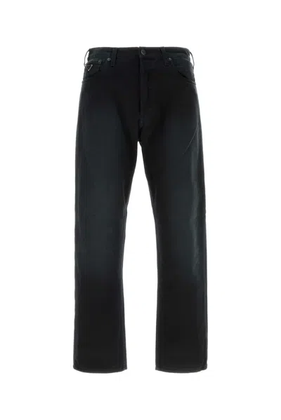 Prada Straight Leg Jeans In Black