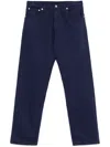 Prada Men Straight Leg Tapered Jeans In Blue