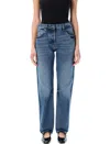 Prada Straight-leg Jeans In Blue