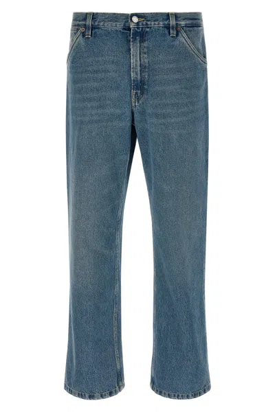 Prada Straight Leg Jeans In Blue