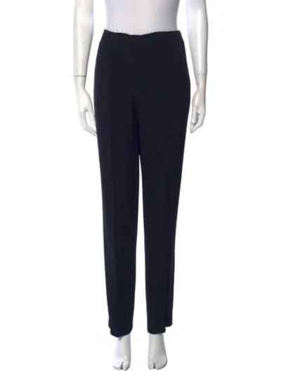 Pre-owned Prada Straight Leg Pants In Black