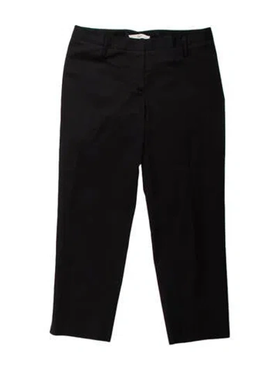 Pre-owned Prada Straight Leg Pants In Black