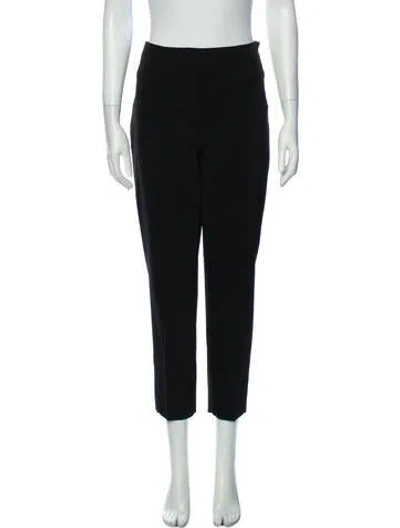 Pre-owned Prada Straight Leg Pants In Black