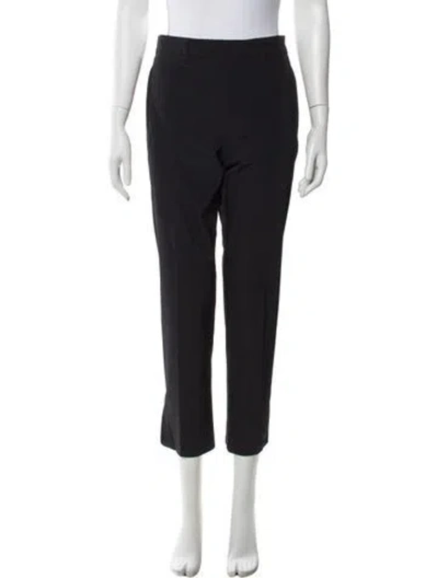 Pre-owned Prada Straight Leg Pants In Black