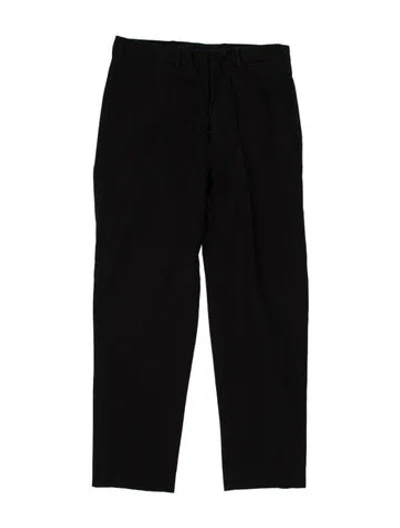 Pre-owned Prada Straight Leg Pants In Black
