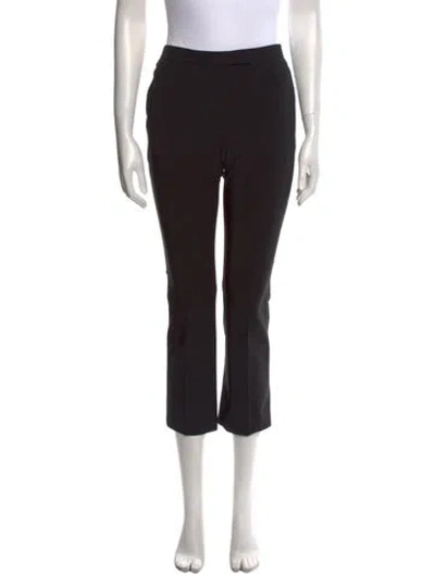 Pre-owned Prada Straight Leg Pants In Black