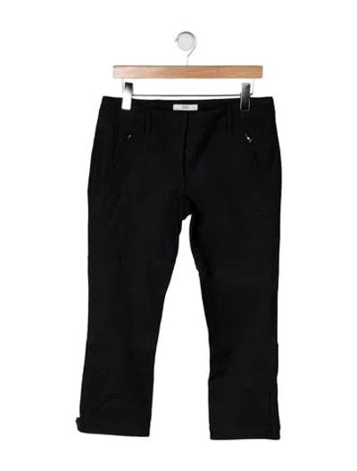 Pre-owned Prada Straight Leg Pants In Black