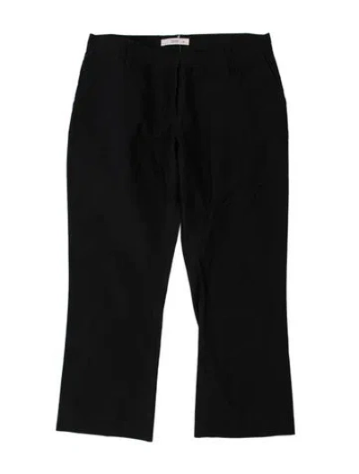 Pre-owned Prada Straight Leg Pants In Black