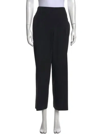 Pre-owned Prada Straight Leg Pants In Black