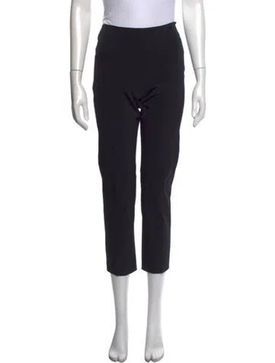 Pre-owned Prada Straight Leg Pants In Black