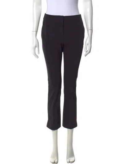 Pre-owned Prada Straight Leg Pants In Black