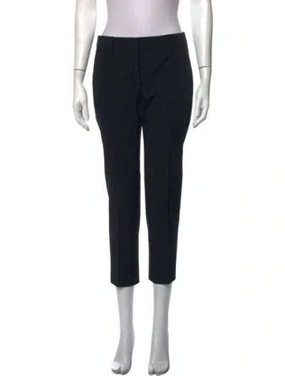 Pre-owned Prada Straight Leg Pants In Black