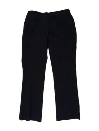 Pre-owned Prada Straight Leg Pants In Blue