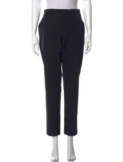 Pre-owned Prada Straight Leg Pants In Blue