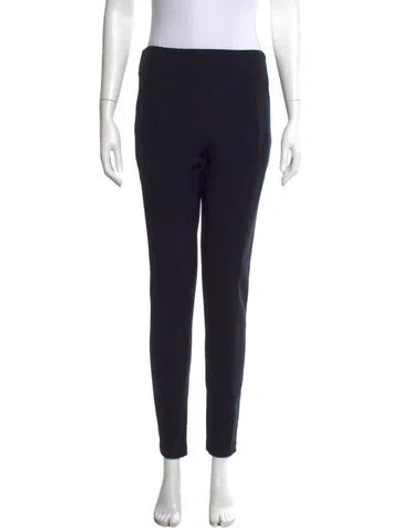 Pre-owned Prada Straight Leg Pants In Blue