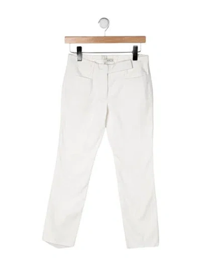 Pre-owned Prada Straight Leg Pants In Neutral