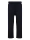 Prada Track Pants Polyester Belt Loops In Blue