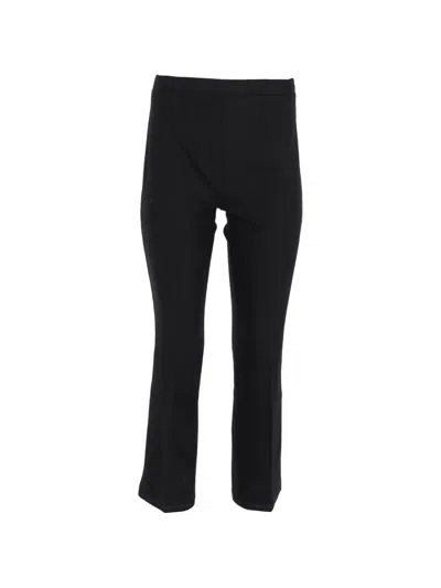 Pre-owned Prada Straight-leg Trousers In Black
