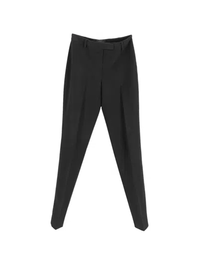 Pre-owned Prada Straight-leg Trousers In Black