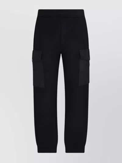 PRADA STRAIGHT TROUSERS WITH BACK AND CARGO POCKETS