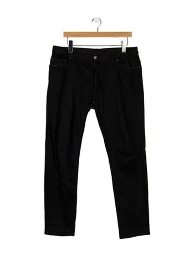 Pre-owned Prada Straight-leg Jeans In Black