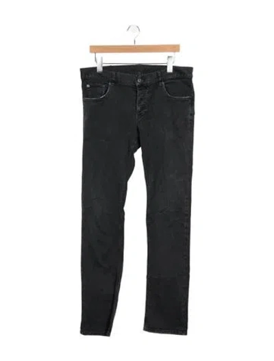 Pre-owned Prada Straight-leg Jeans In Black