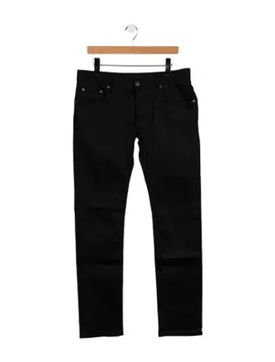 Pre-owned Prada Straight-leg Jeans In Black