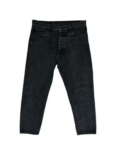 Pre-owned Prada Straight-leg Jeans In Black