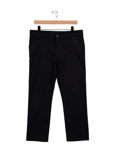 Pre-owned Prada Straight-leg Jeans In Blue