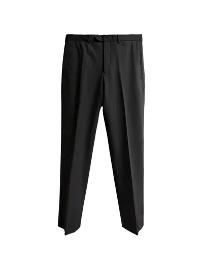 Pre-owned Prada Straight-leg Trousers In Black
